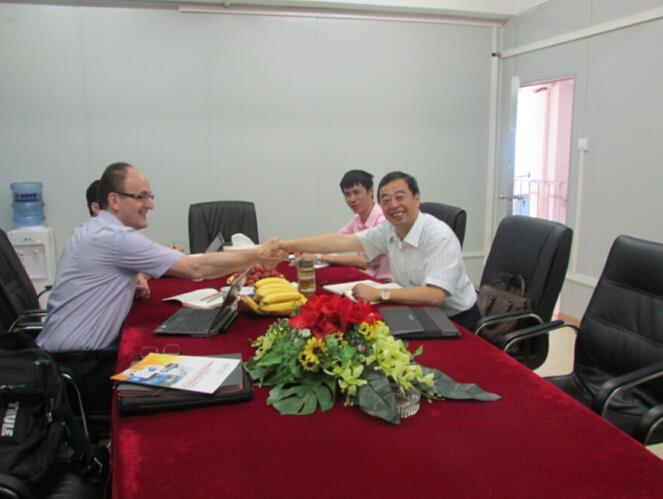 SPI公司訪問(wèn)楚天激光